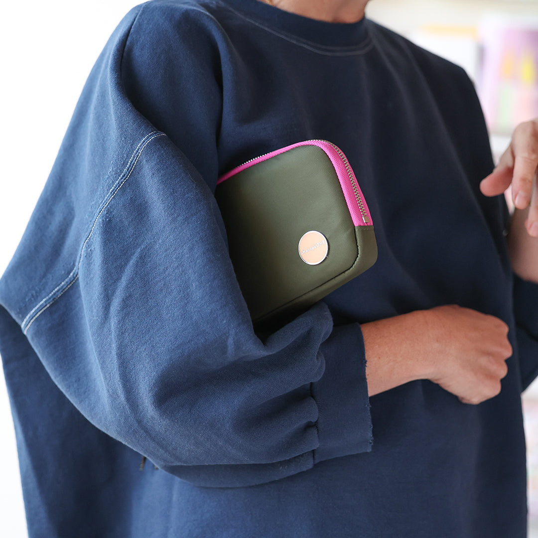 jetty - clutch wallet