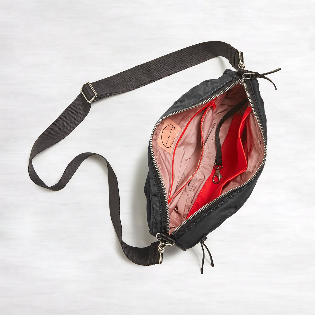 cruiser - medium quilted crossbody