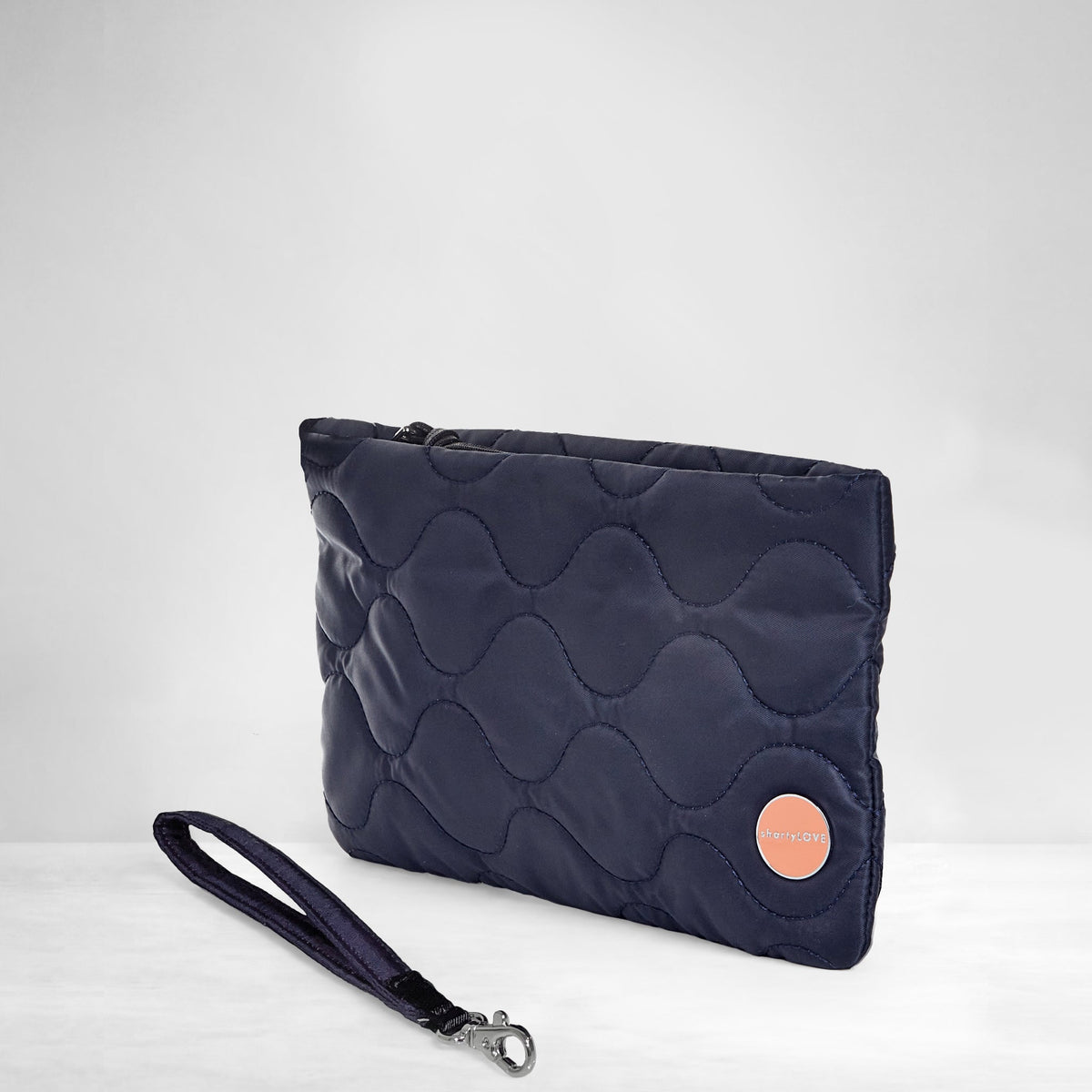 cleo - quilted wristlet clutch